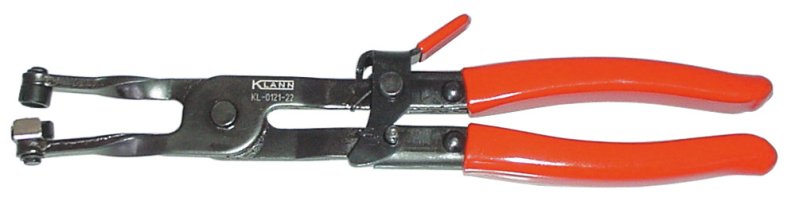 Klann Kleště na hadicové spony s ráčnovým zajišťovacím mechanismem, rovné 1752529 KL-0121-22