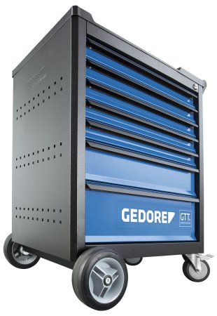 GEDORE BLUE GTT B-7 Dílenský vozík se 7 zásuvkami GTT B7 3106659